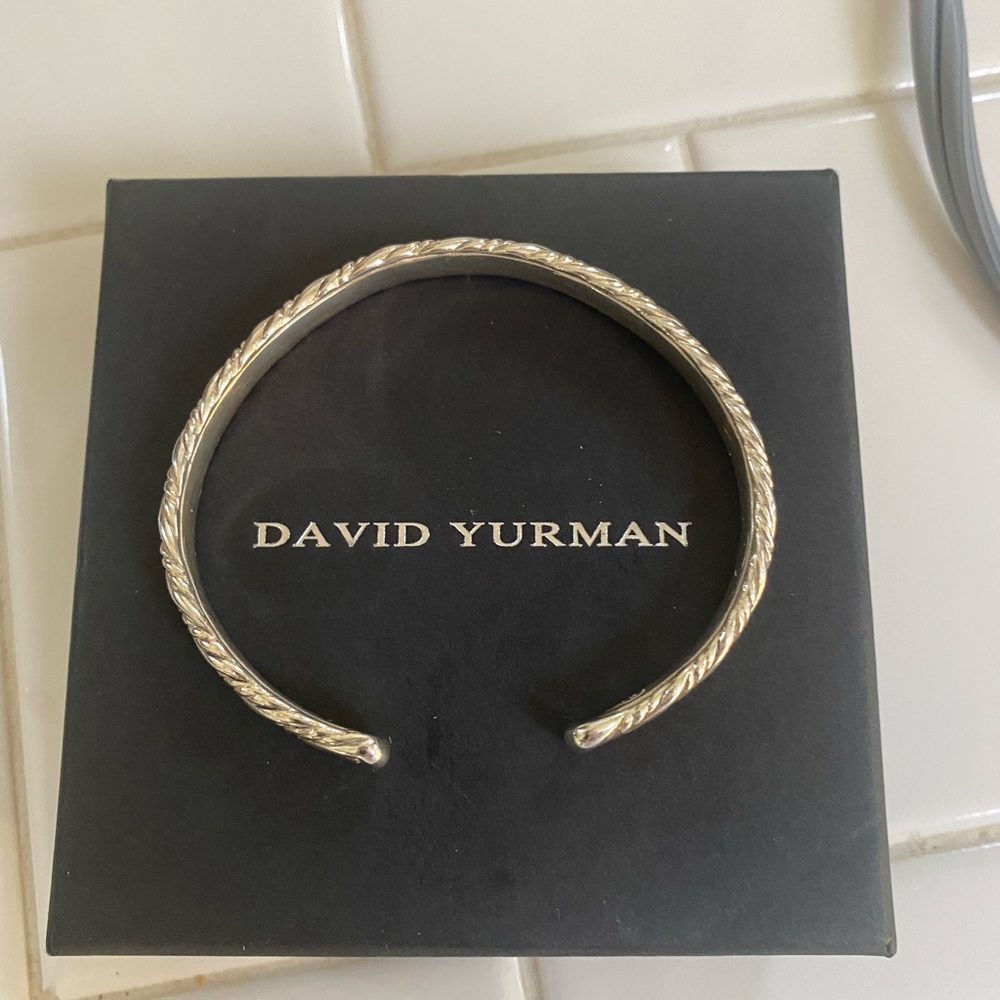 David Yurman sterling silver bracelet